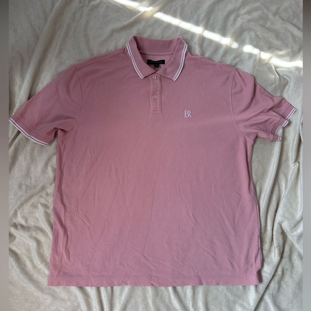 Perfect summer Pink Pique Polo!